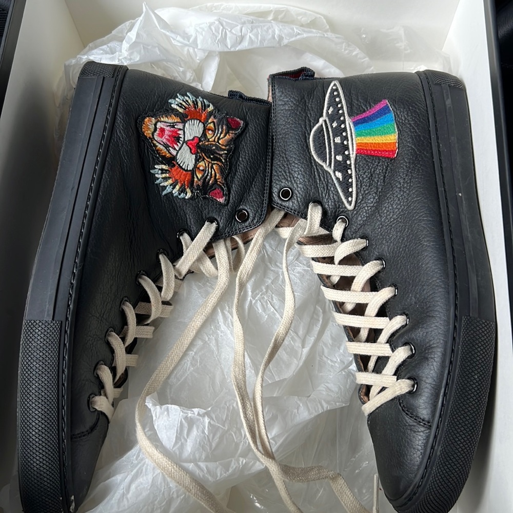 Gucci Hebron Pesante high top sneaker